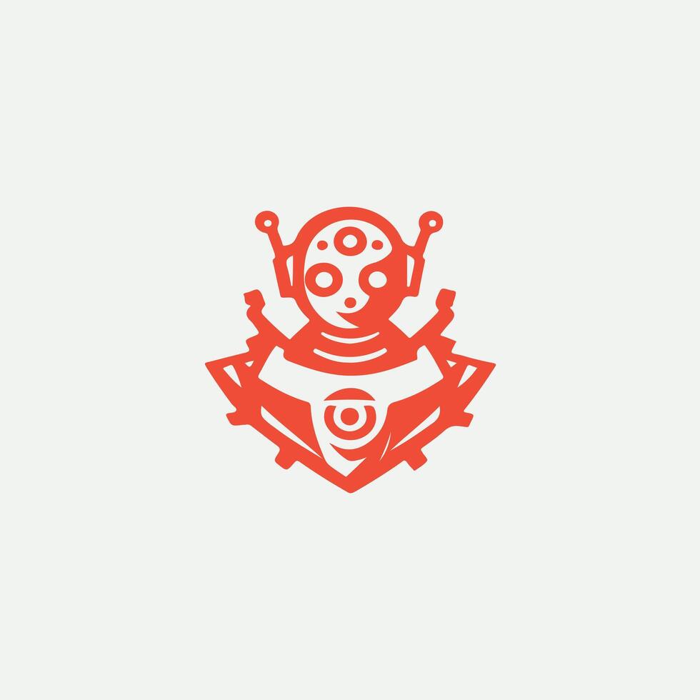 Smart Robot Logo vector