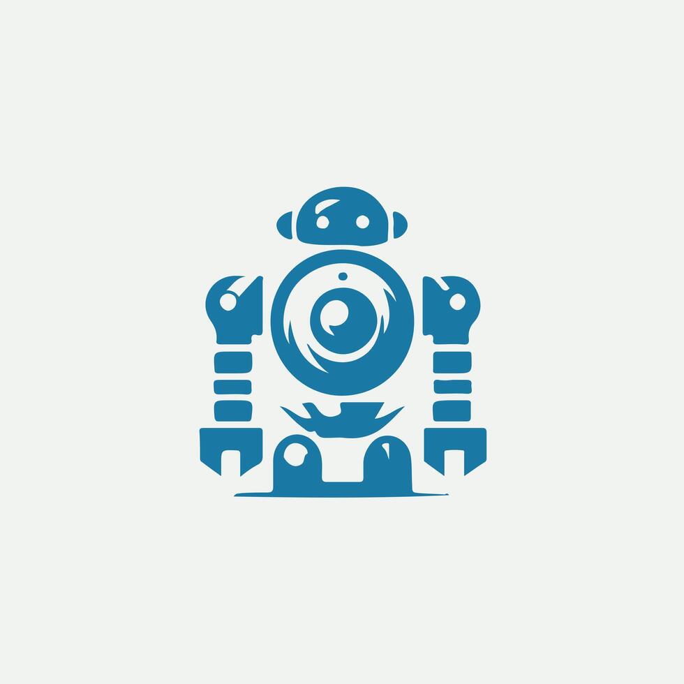 Crew Robot Logo vector