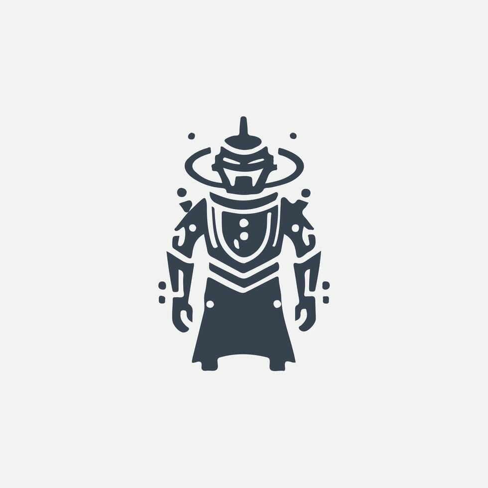 Digital Robot Logo vector