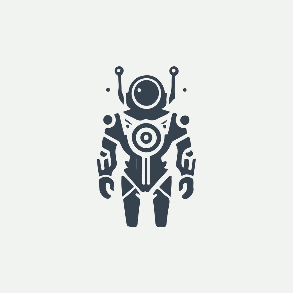 Cybrix Robot Logo vector