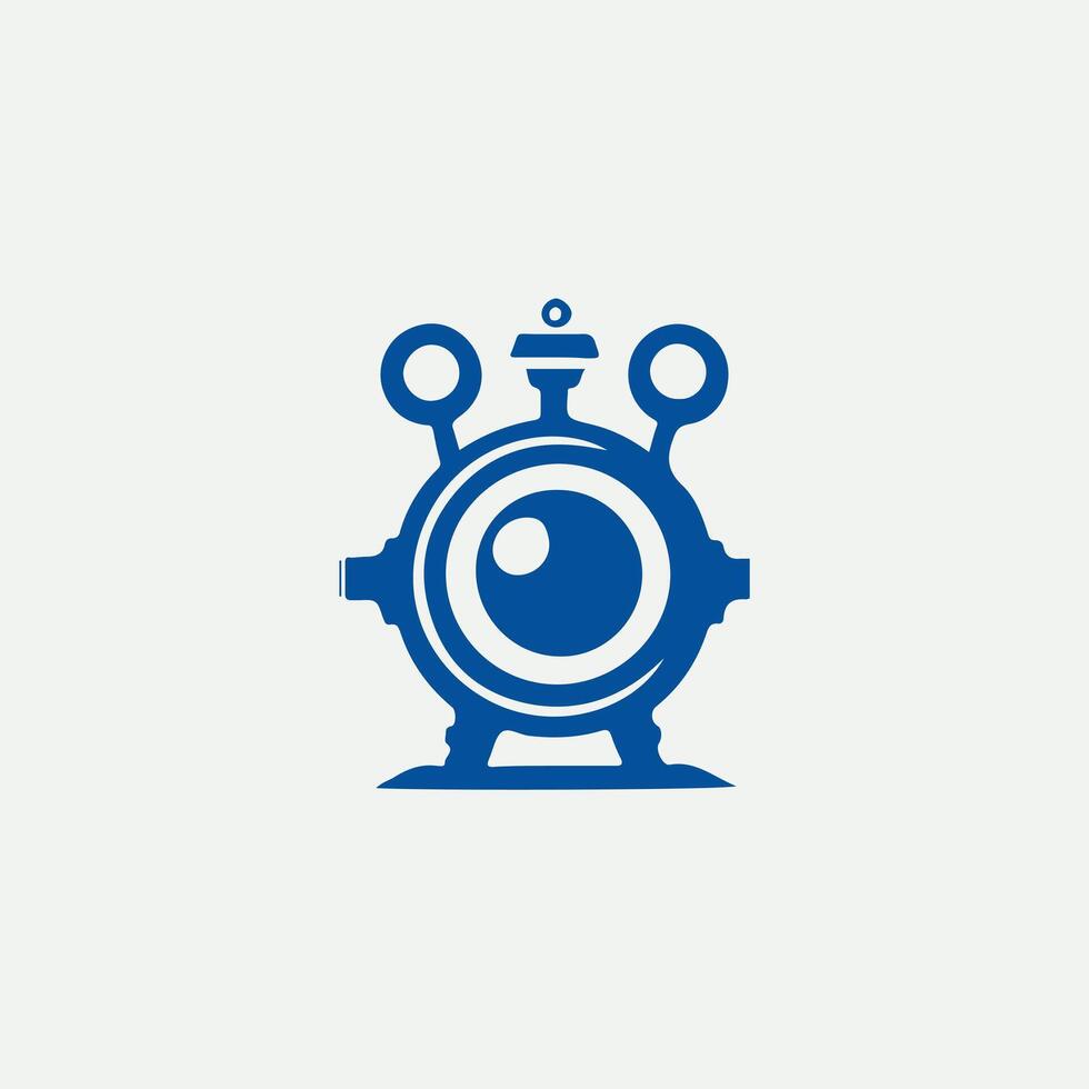 Iron Botic Robot Logo vector