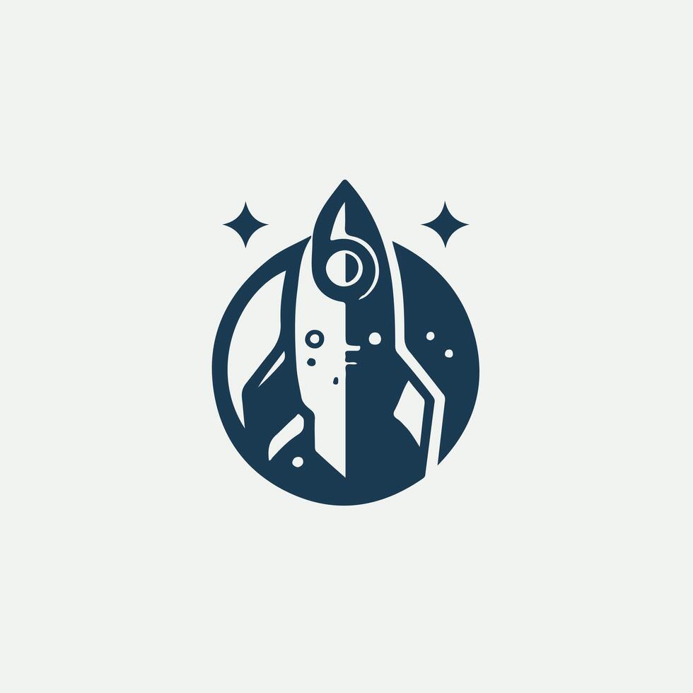 Realm Robot Logo Design vector