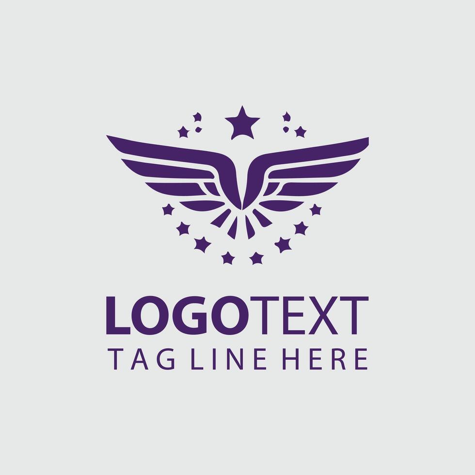 Soaring Wings Logo Design vector