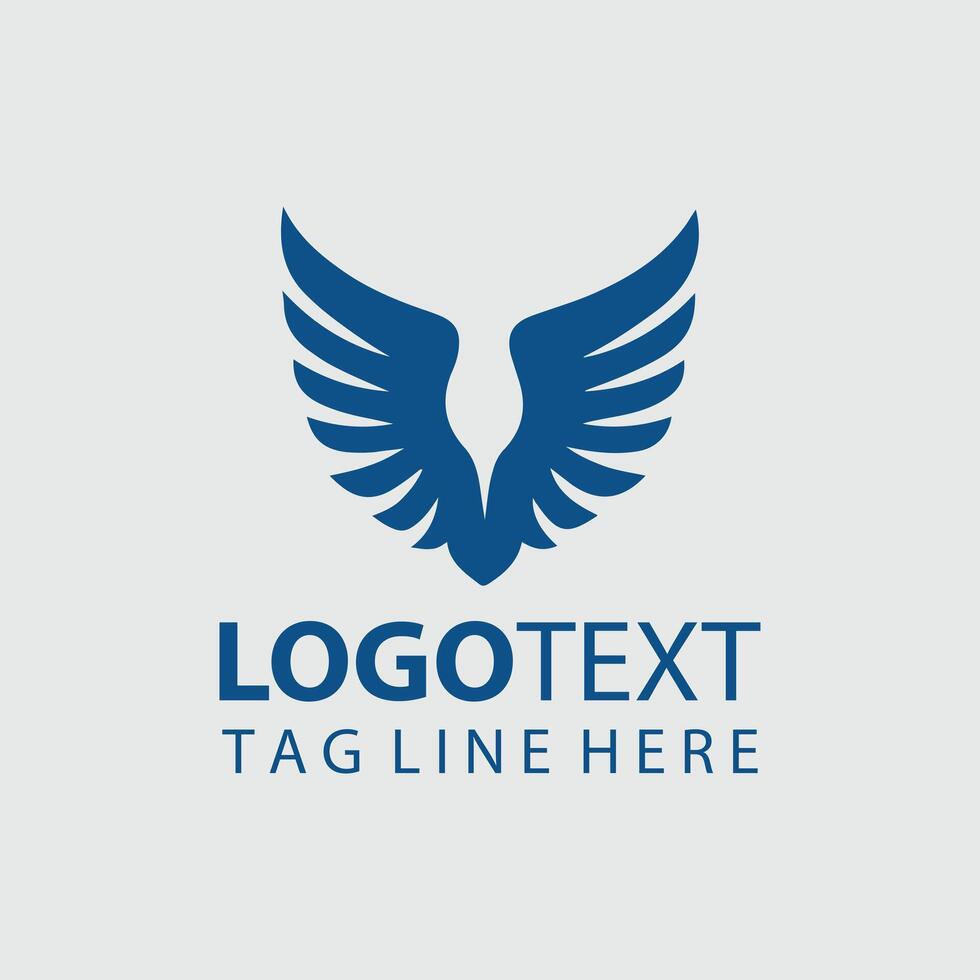 Sky borne Wings Logo vector