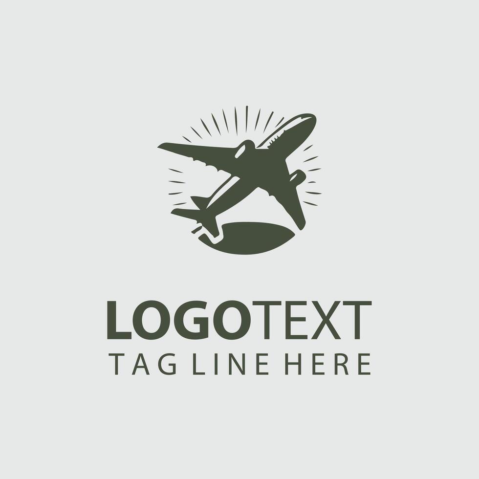 Turbo Sky Aeroplane Design vector