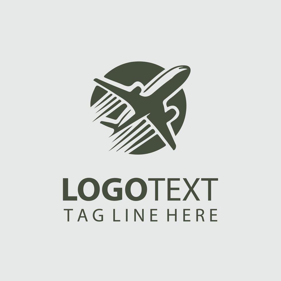 Wings Aeroplane Design vector