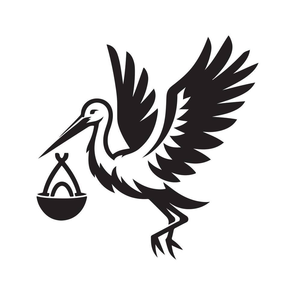 Treecreep Silhouette for Digital Use vector