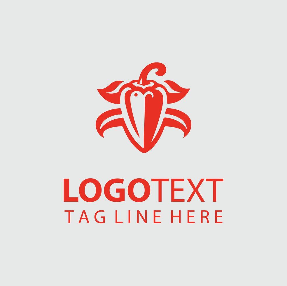 Ember Flare Pepper Logo vector