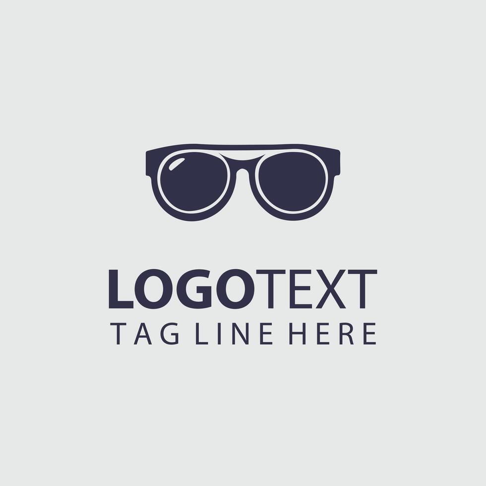 Vision Glow Eyewear Glass Logo vector
