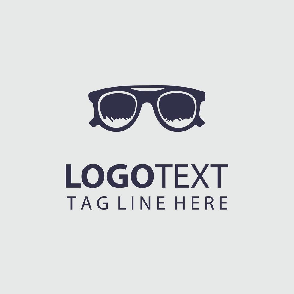Elite Gaze Eyewear Glasses Design vector