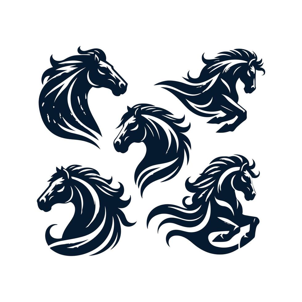 Stallion Heart Collecion Logo vector