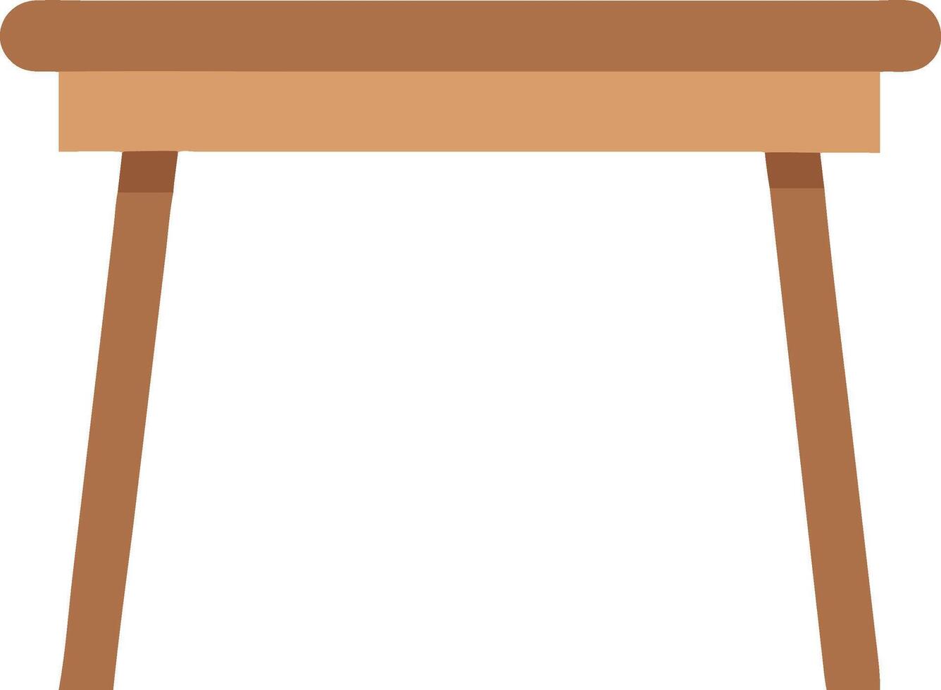 Eco-Friendly Wooden Table Design with Sustainable Materials vector