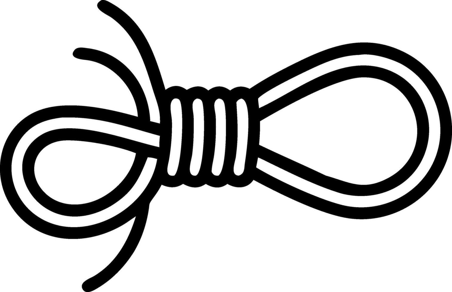 Eco-Friendly Rope Design with Sustainable Materials and Natural Feel vector