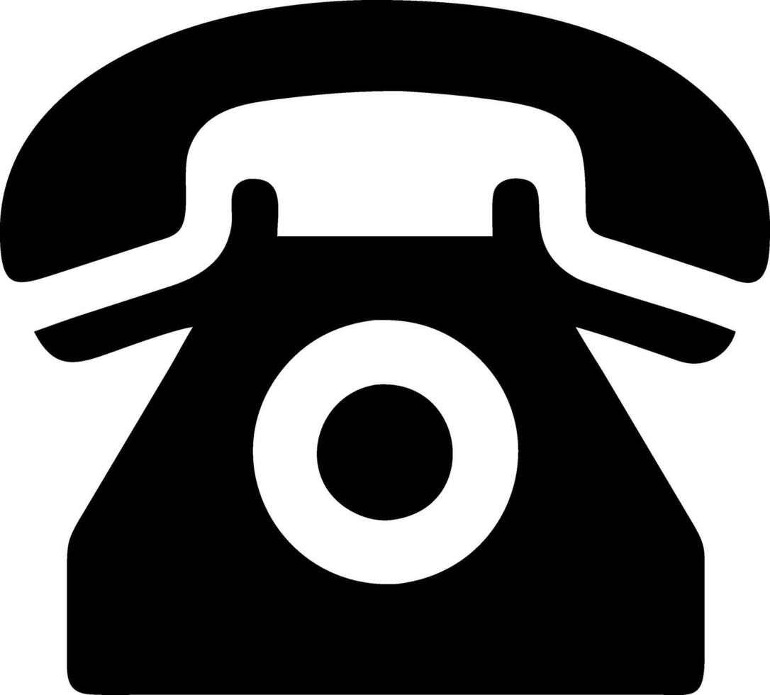 Handcrafted Old Telephone with Leather-Wrapped Receiver and Dial vector