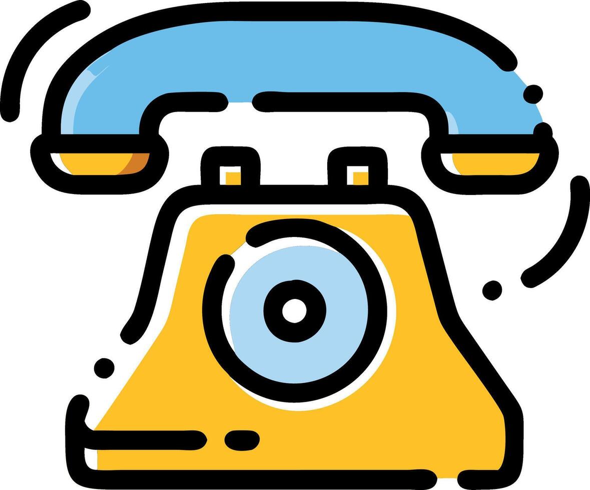 Industrial Old Telephone Design with Steel Elements and Retro Functionality vector