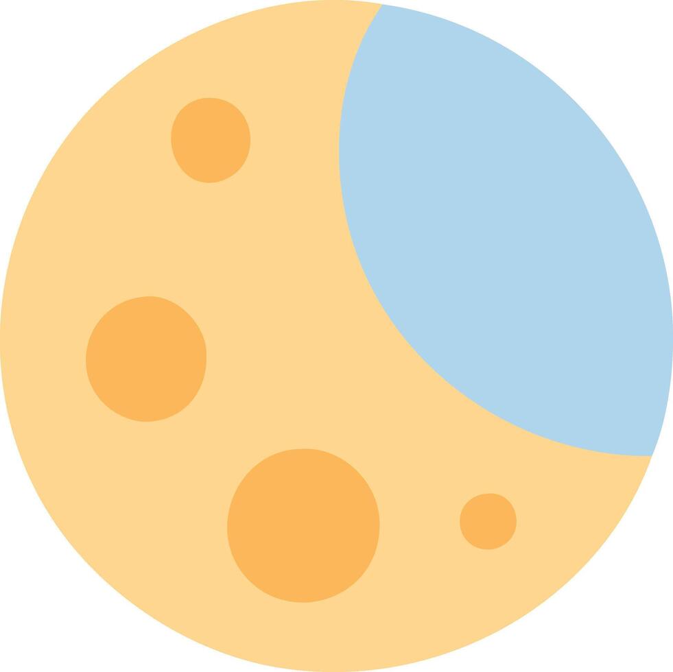 Vintage Moon Illustration with Classic, Hand-Drawn Features vector