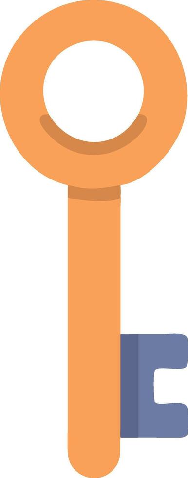 Timeless Key Design with Polished Chrome Finish vector