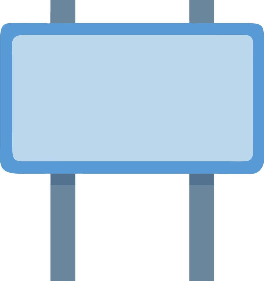 Versatile Blank Sign Layout vector