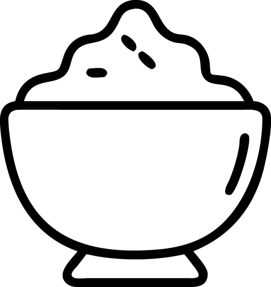 Modern Minimalist Sugar Bowl with Sleek Lines vector