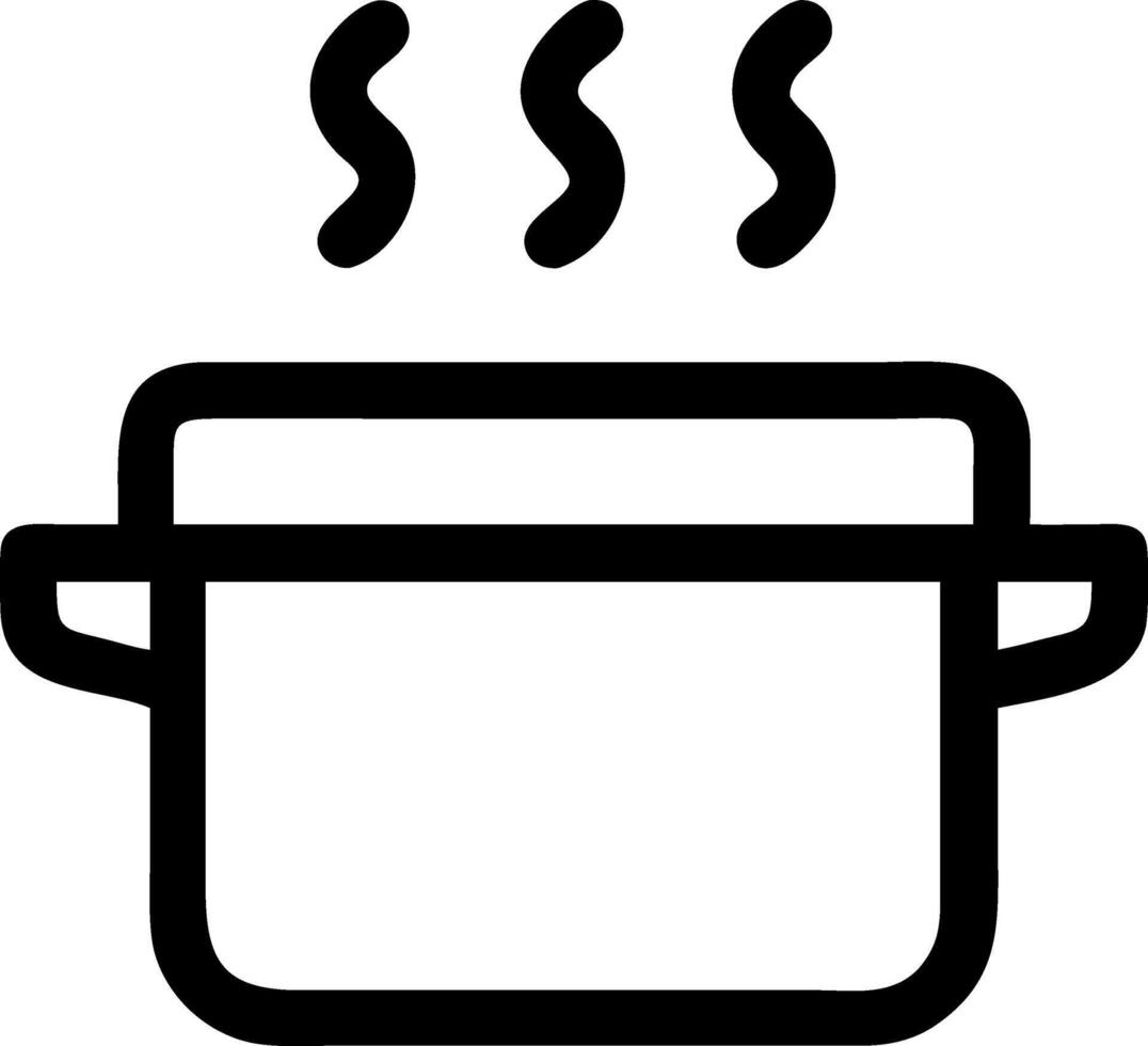Brightly Colored Steaming Pot with Lid On vector