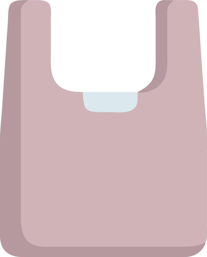 Sustainable Plastic Bag Design for Daily Use vector