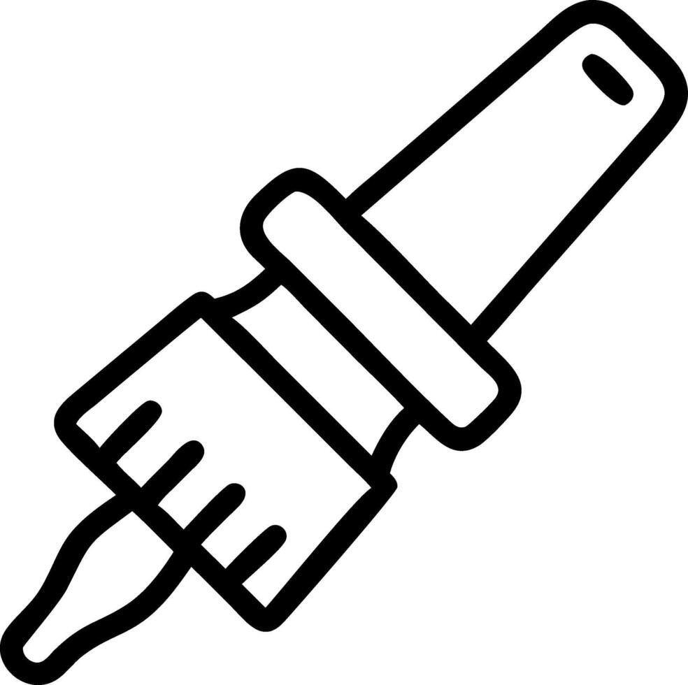 Elegant Paint Brush for Creative Work vector