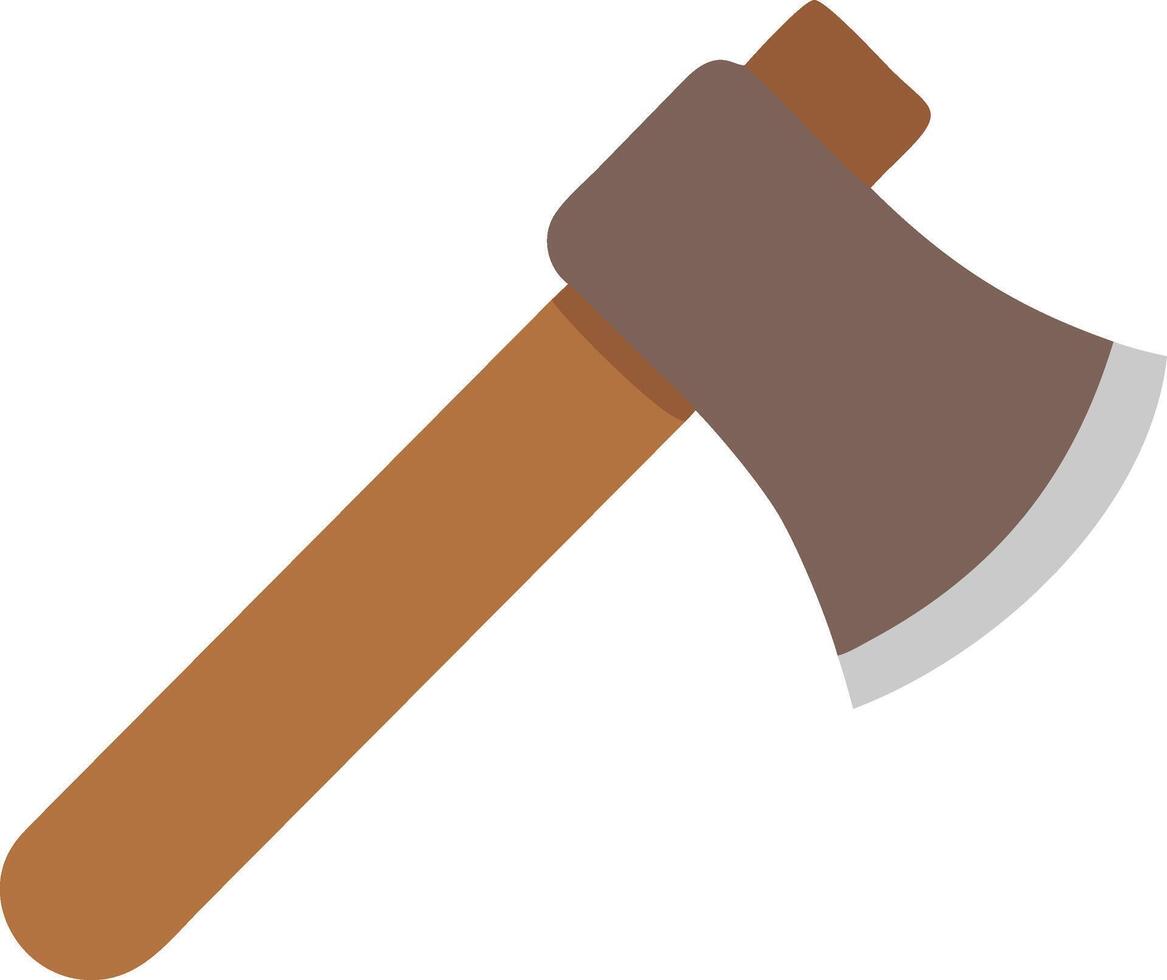 Rustic Old Axe Design vector