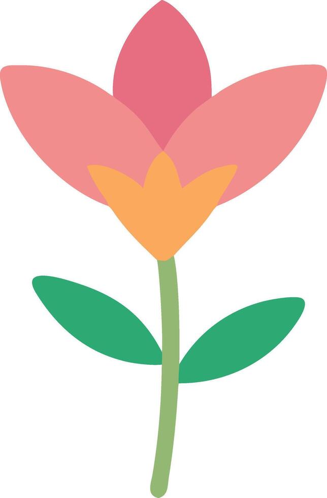 Watercolor Lily Design vector