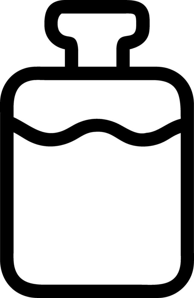 Retro Hot Water Bottle Illustration with Patterns vector