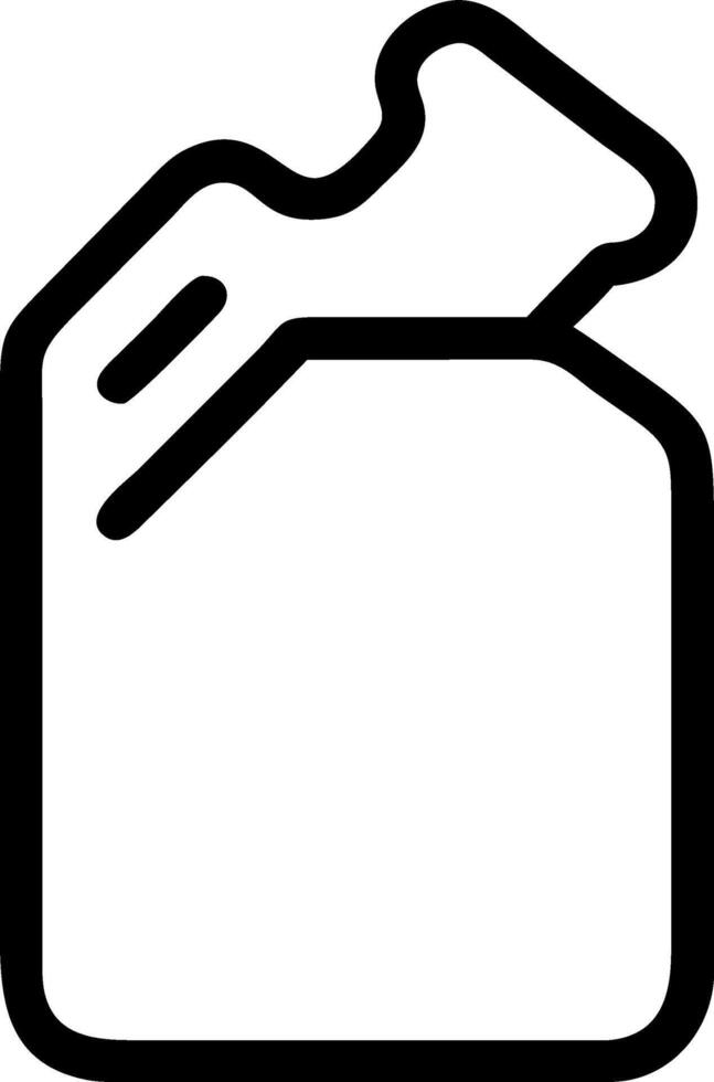 Hot Water Bottle with Fluid Lines and Warmth vector