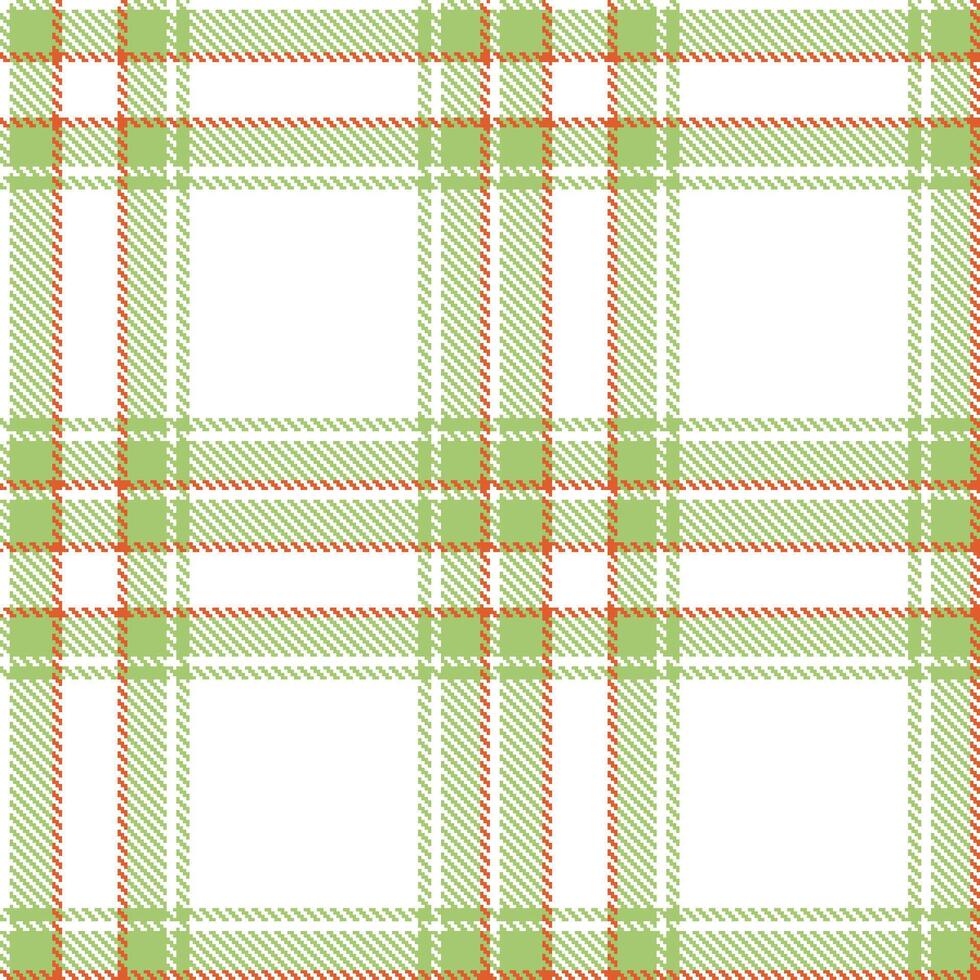 Pale White Tartan patterns fabric texture. Modern Smoky Alverda Seamless Tartan vector
