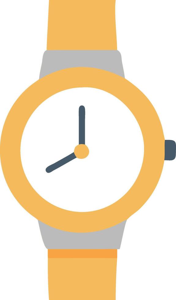 Elegant Wrist Watch Concept vector