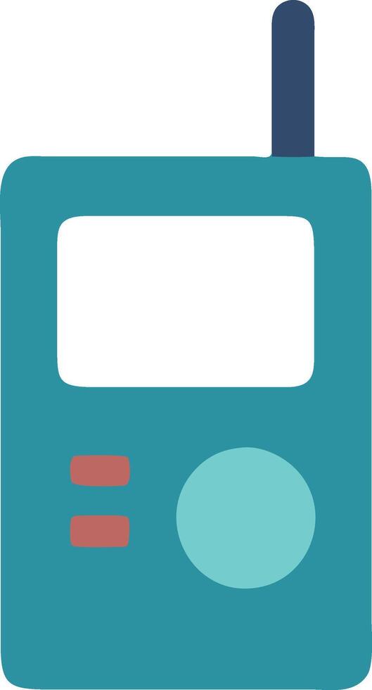 High-Performance Walkie Design vector