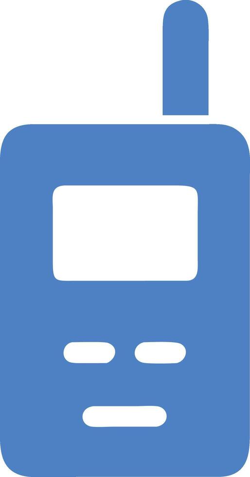 Sleek and Stylish Walkie Design vector