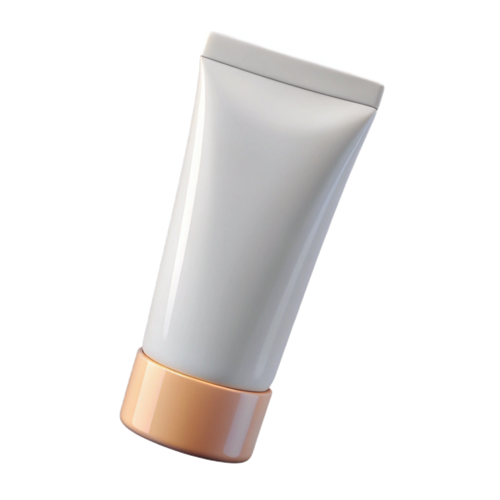 breathtaking ethereal traditional A tube of hancream, white tube, minimalist design, soft lighting, front view, with transparent background,high-resolution product photography handcrafted png