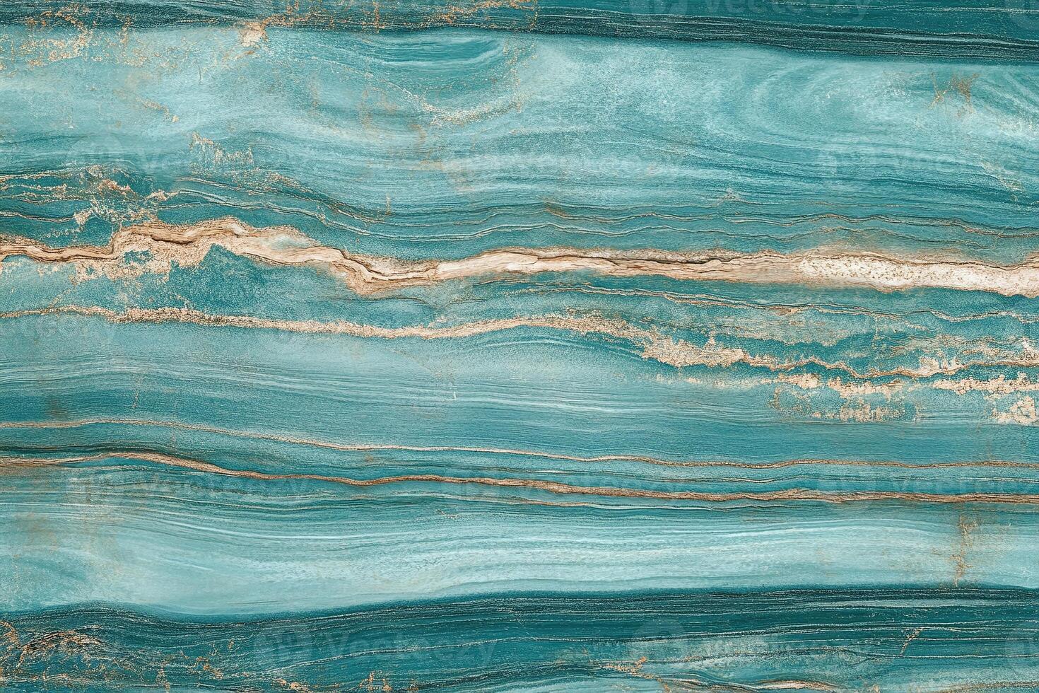 Abstract Turquoise Marble Texture With Gold Veins For Background Decoration Design Projects photo