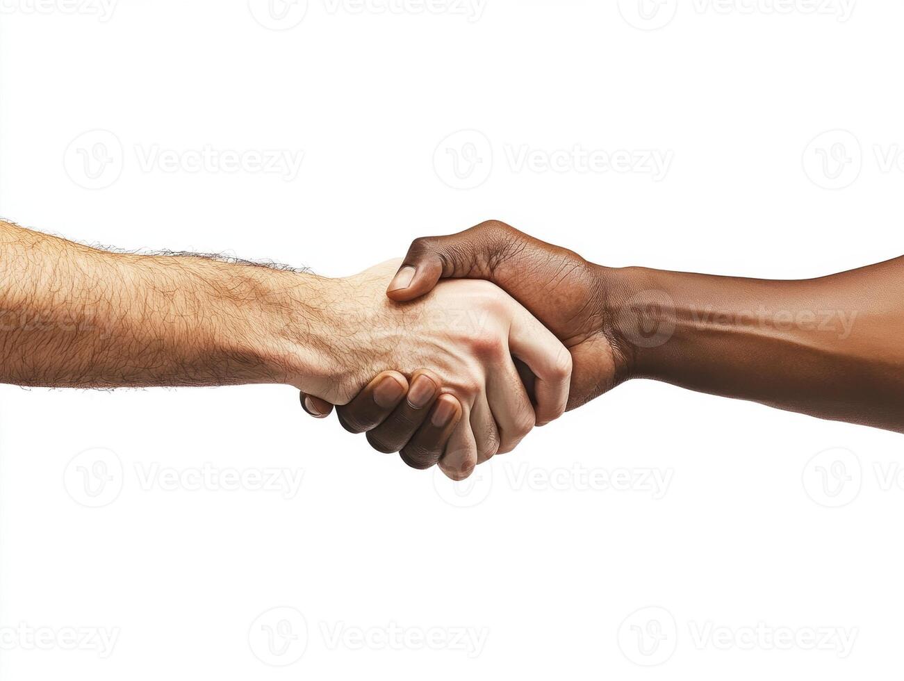 Hands unite in handshake symbolizing friendship and collaboration photo