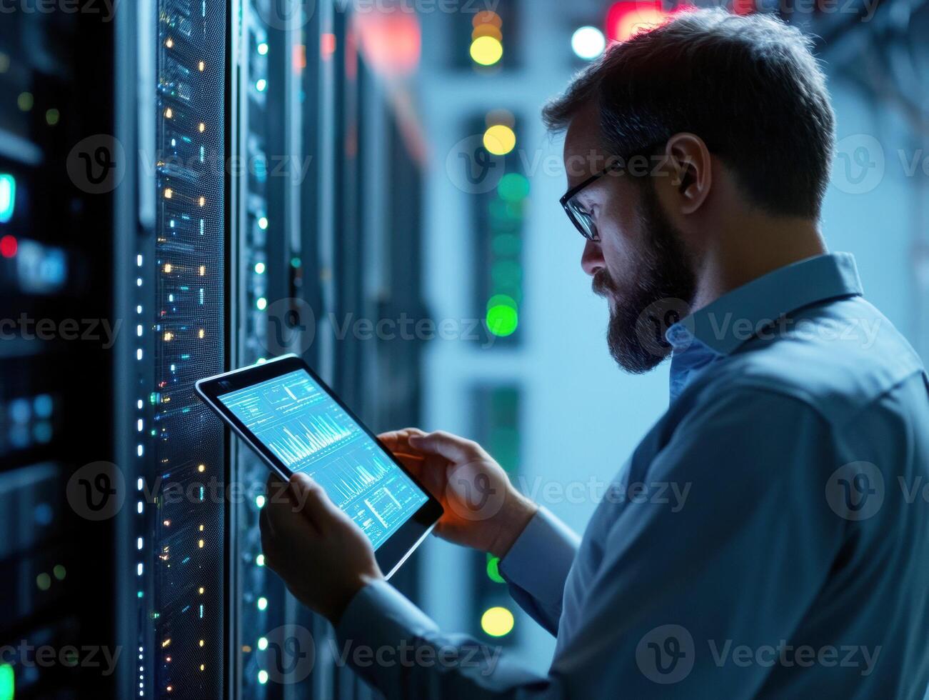 Professional monitoring data analytics in a modern data center photo