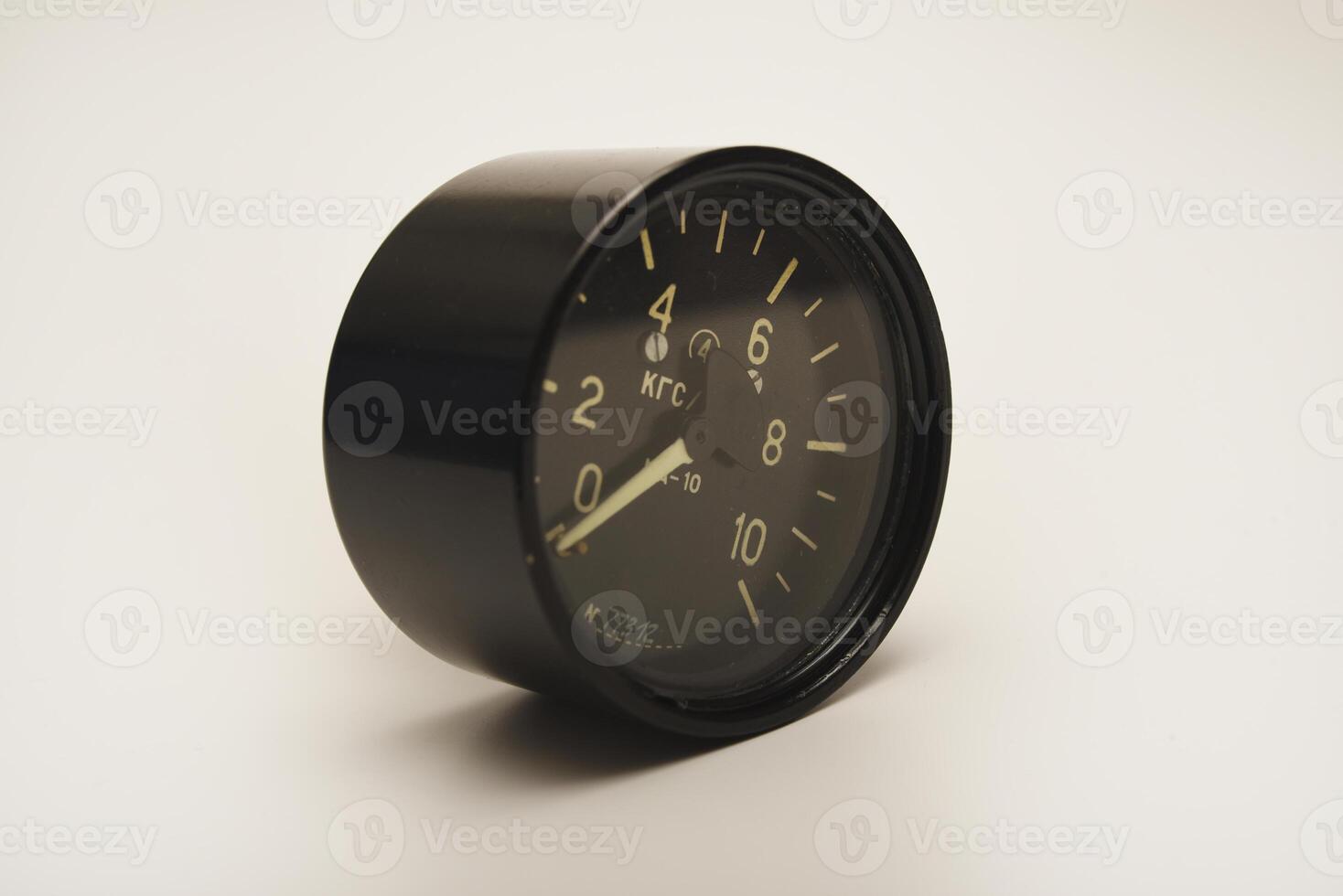 Pressure gauge. A pressure measuring device. photo