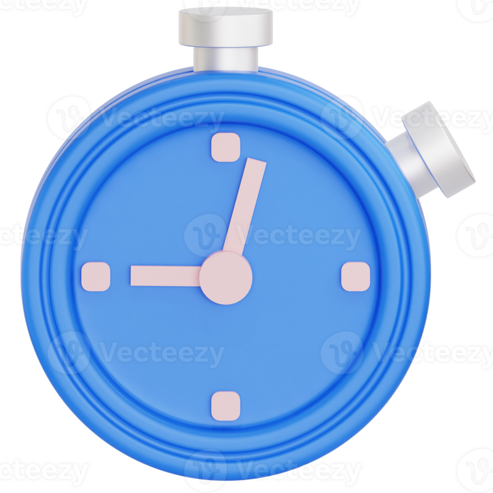 Stopwatch 3d icon png