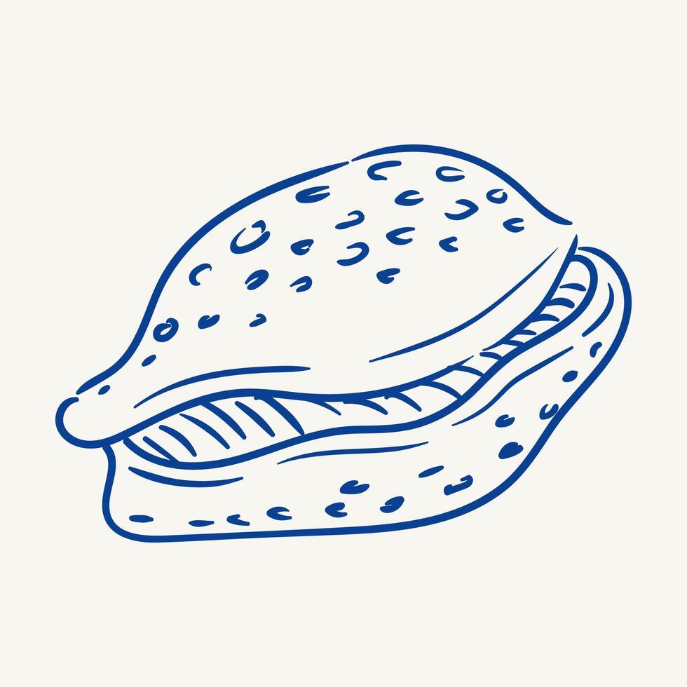 Delicious shellfish dish served fresh at a seaside restaurant during sunset vector