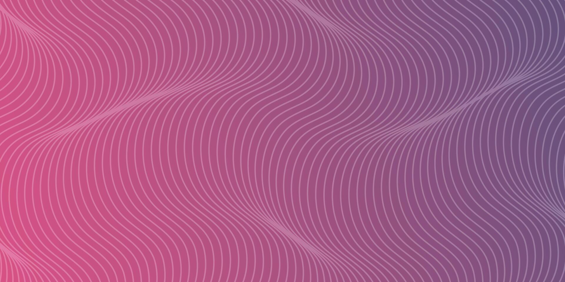 Abstract wave patterns in shades of pink and purple creating a vibrant background design vector
