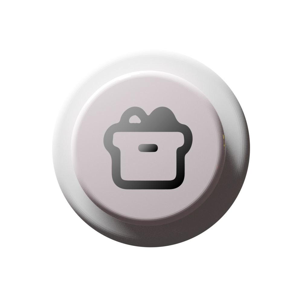 A button with a gift box on it png
