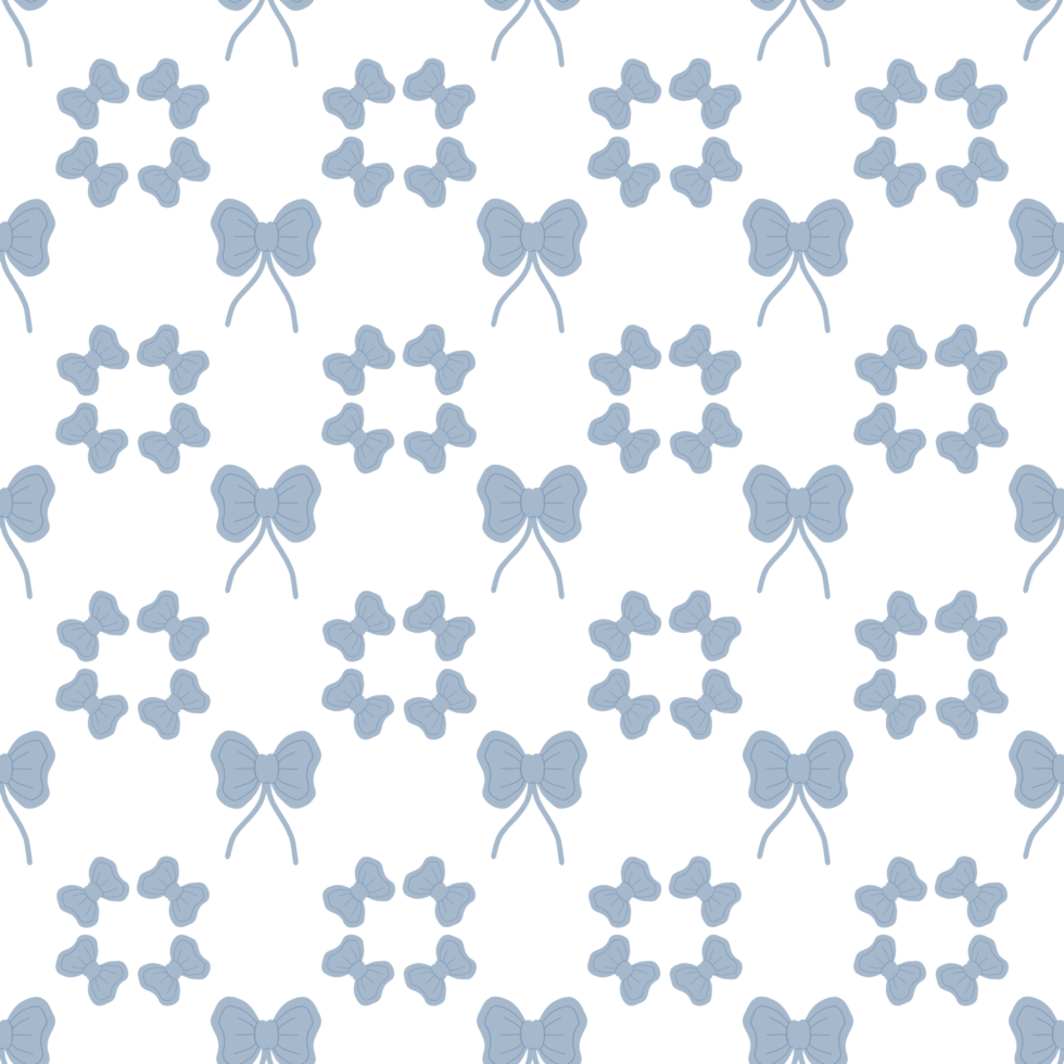 Cute bow print pattern for printing, cutting and crafts Ideal for mugs, stickers, stencils, web, cover and more. png