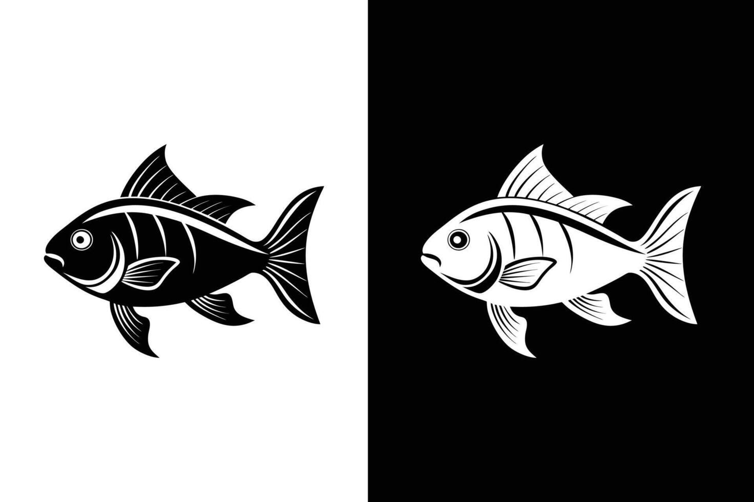 Fish icon isolated design vector