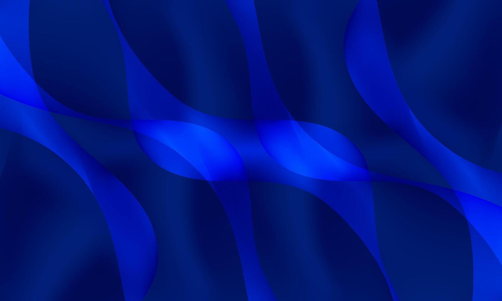 Abstract Blue Wave Motion Background vector