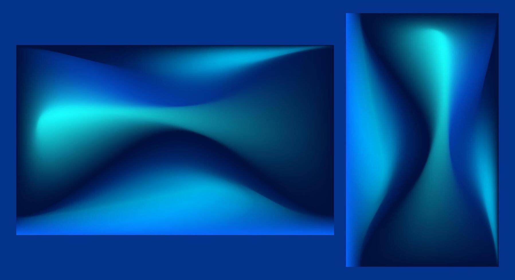 Abstract blue gradient background Wallpaper vector