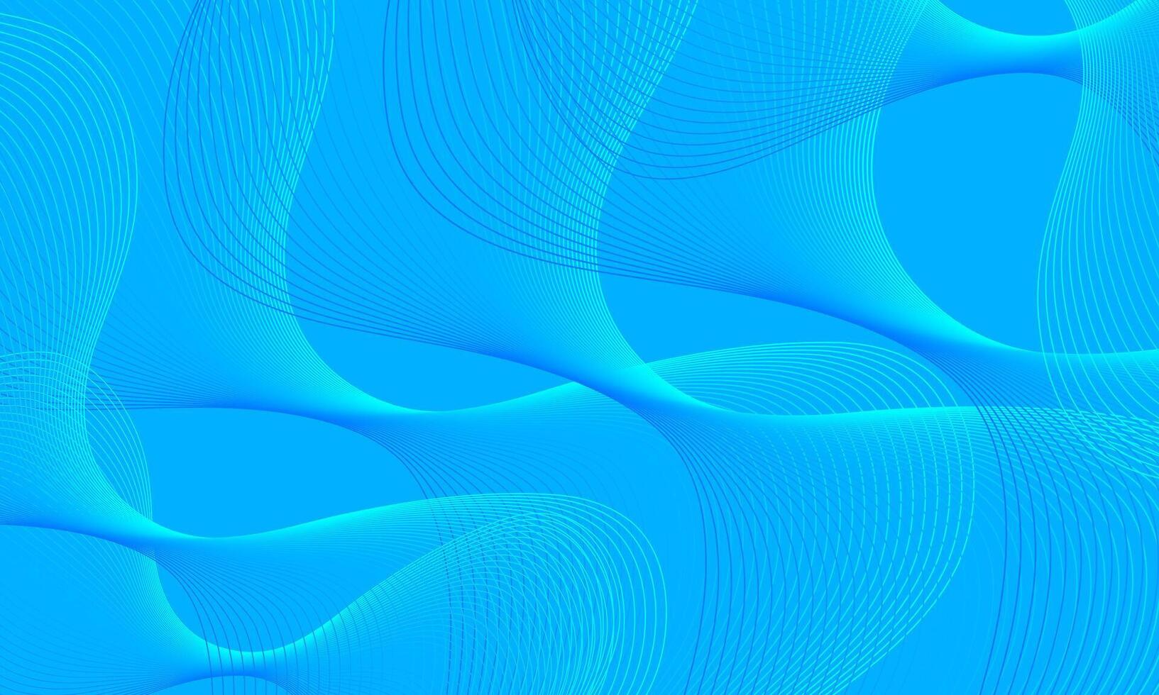 Abstract Blue Wave Design Background Wallpaper Template vector