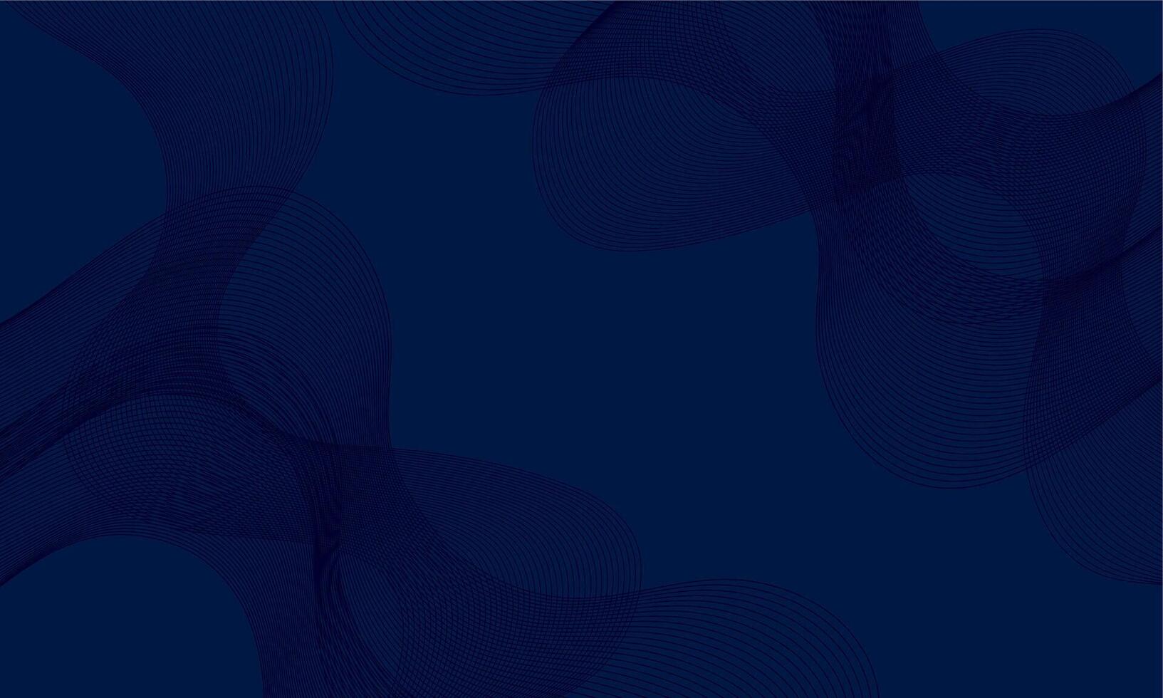 Creative Abstract Blue Wave Design Background Wallpaper Template vector