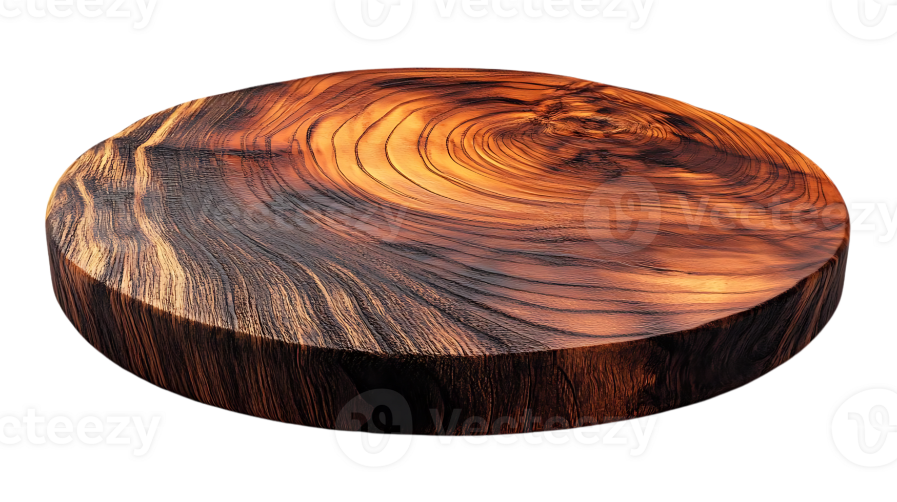 Showcase Wooden Slice Background, Perfect for Product Displays, Transparent Mockup, Ideal for Graphic Design Projects, High-Resolution Image. png